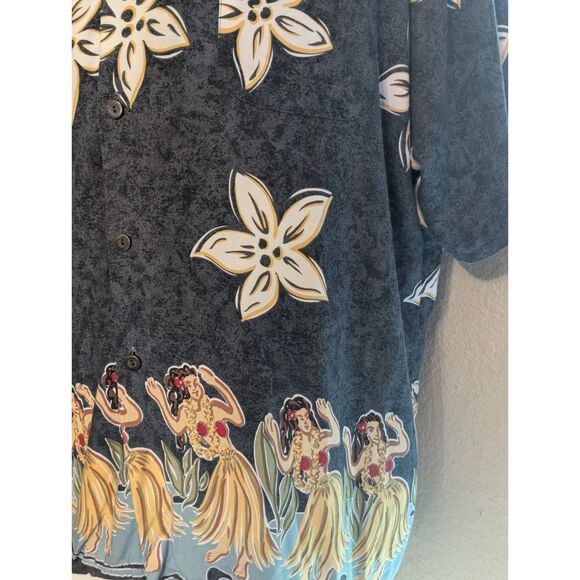 Pineapple Connection XL Vintage Tropical Hawaiian Aloha Shirt - Picture 2 of 5